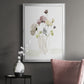 Choose Happy Bouquet I - Modern Framed Canvas Print