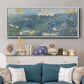Sparkling Sea I - Floater Framed Canvas Print