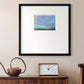 Coastal Views III Premium Framed Print Double Matboard