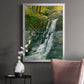 Kent Falls - Modern Framed Canvas Print