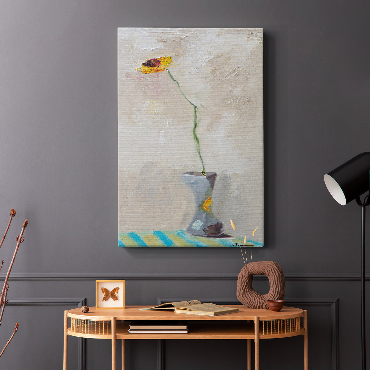 Single & Ready to Mingle - Canvas Art Print