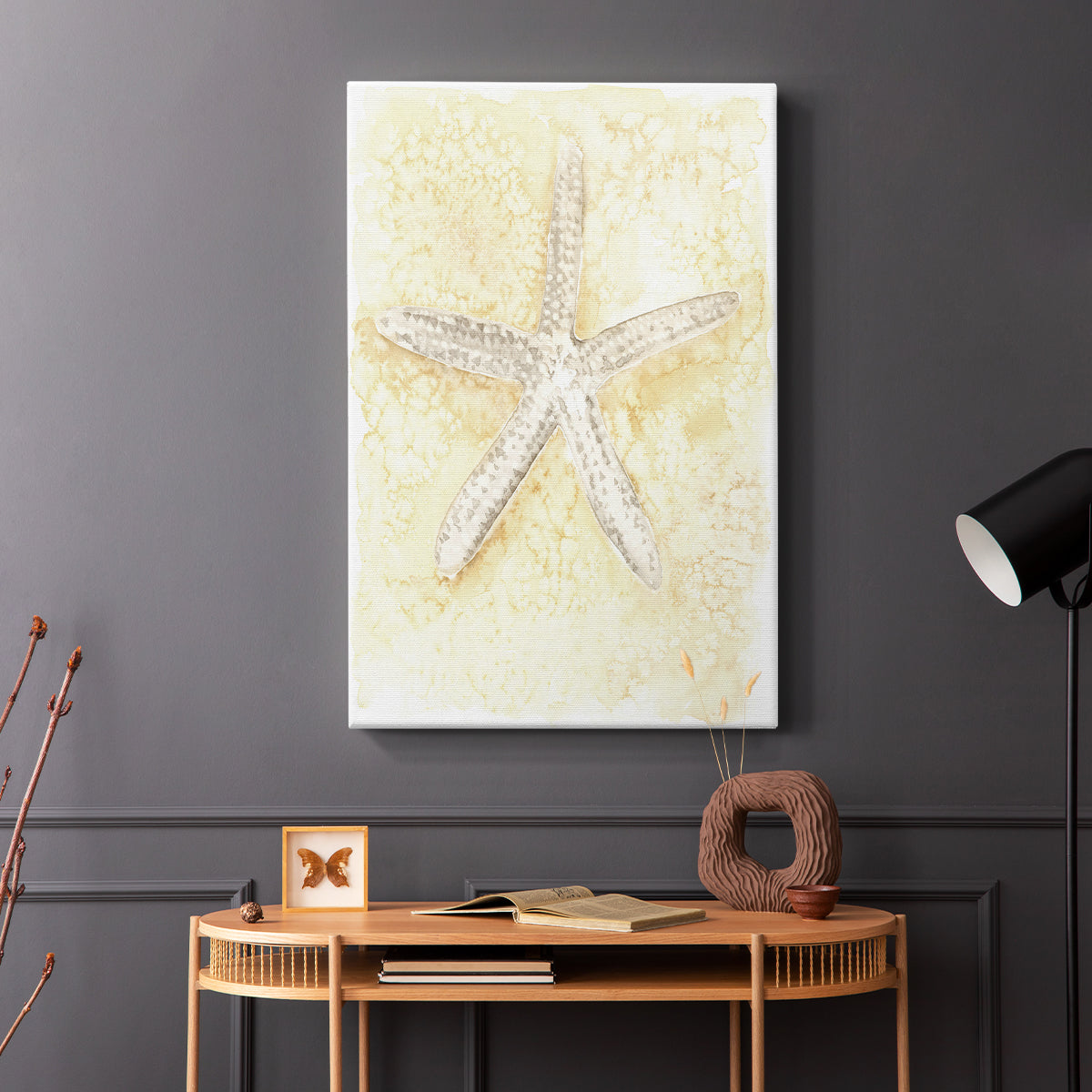 Salty Seashell I - Canvas Art Print