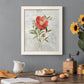 Linen Peony - Premium Canvas Framed in Barnwood - Ready to Hang