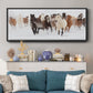Pasture Run - Floater Framed Canvas Print
