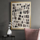 Chalk and Flint I - Modern Framed Canvas Print