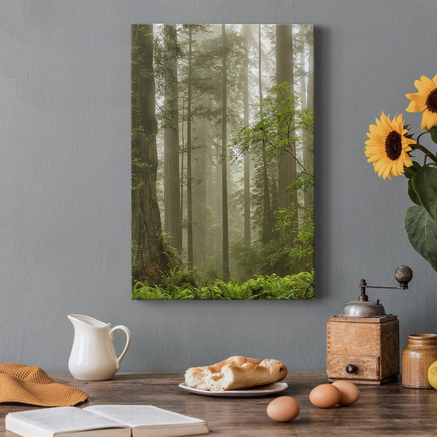 Summer Forest II Premium Gallery Wrapped Canvas - Ready to Hang