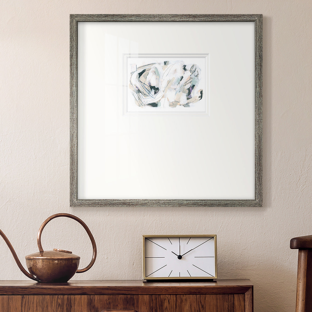 Arctic Helix II - Double Matboard Framed Print