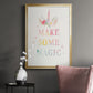 Sweet Unicorn IV - Modern Framed Canvas Print