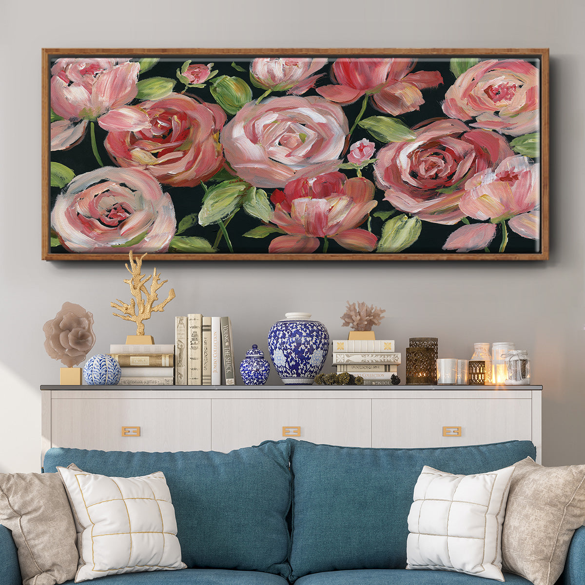 Red Velvet - Floater Framed Canvas Print