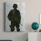Soldier Silhouette - Canvas Art Print