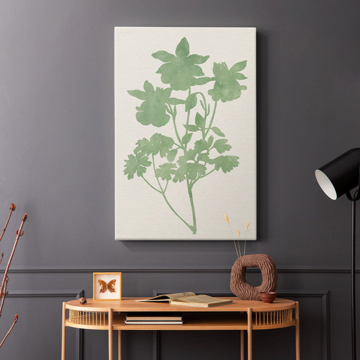 Vintage Garden I - Canvas Art Print