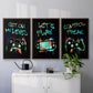 Gamer Tag I - Floater Framed Canvas Set