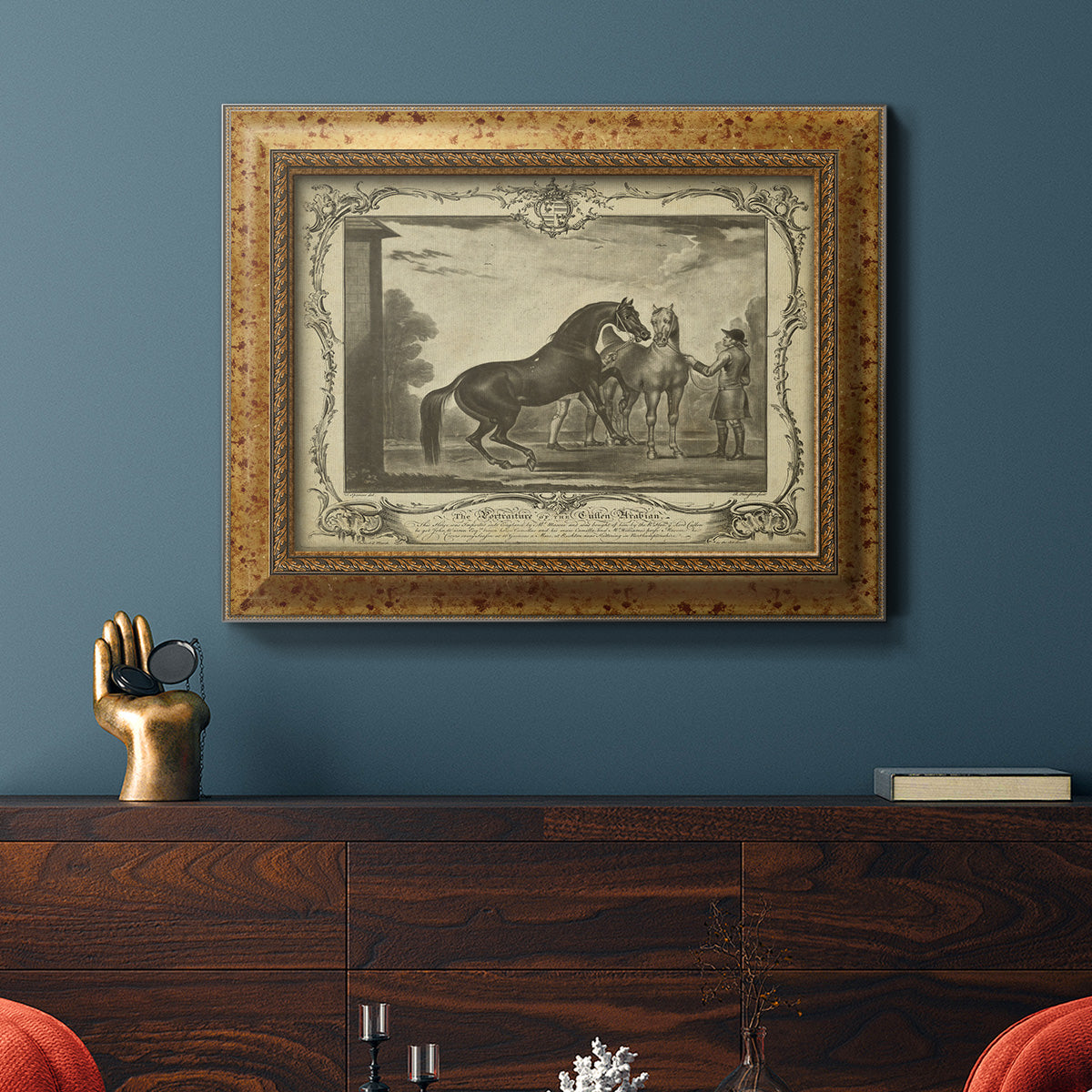 Distinguished Horses III Premium Framed Canvas- Ready to Hang