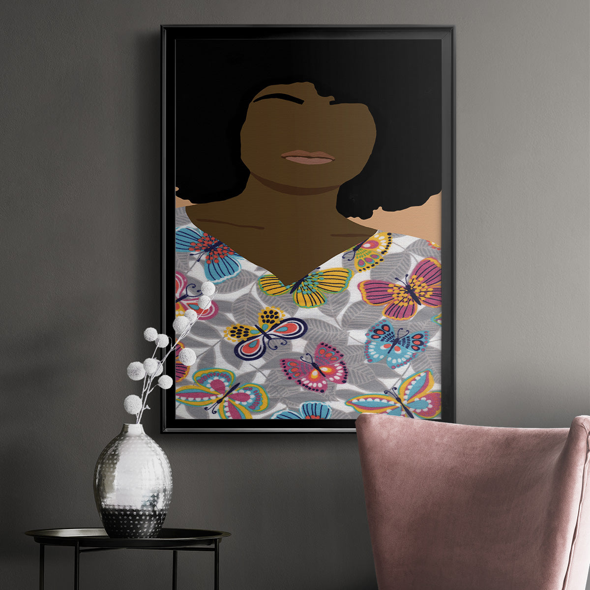 Care Giver I - Modern Framed Canvas Print