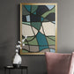 Multicolor Stained Glass I - Modern Framed Canvas Print