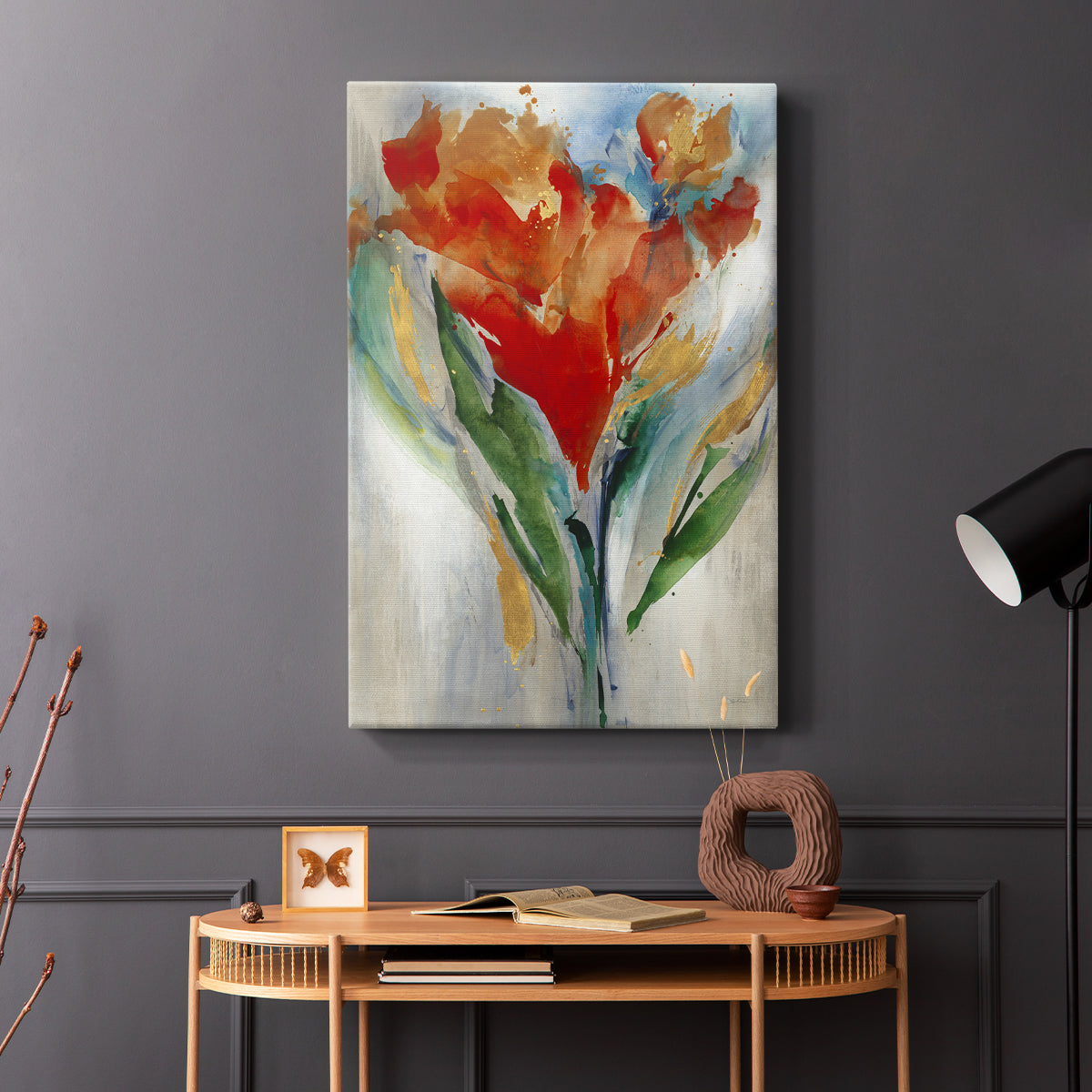 Wild Flower Bouquet - Canvas Art Print