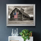 Modern Barn III - Modern Framed Canvas Print