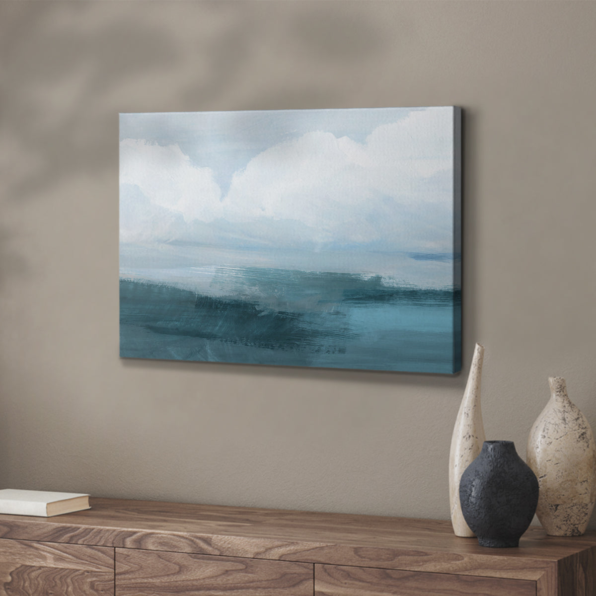 Azure Rising I - Canvas Art Print