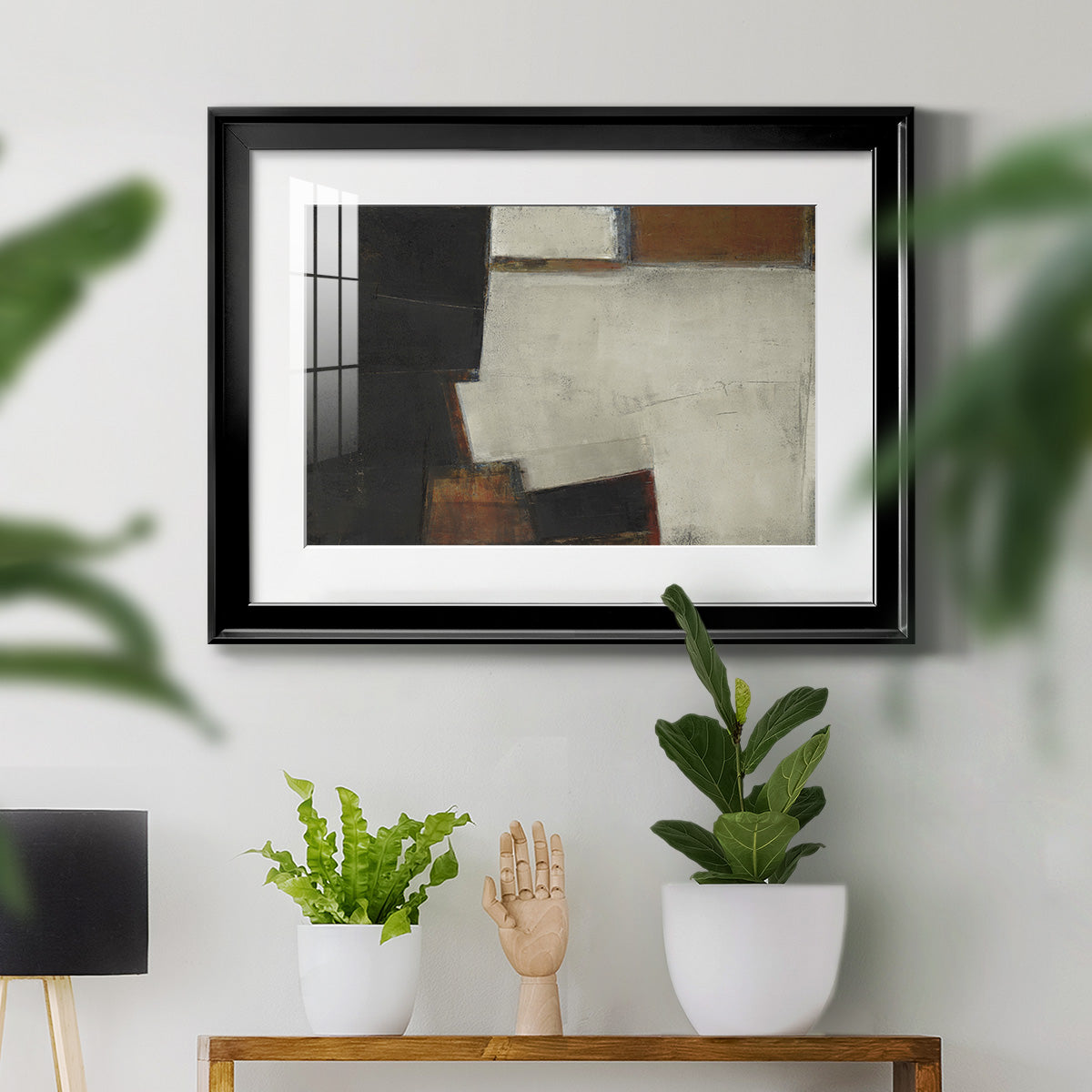 Our Way to Fall - Modern Framed Art Print