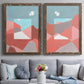 Desert Dreamscape I - Premium Framed Canvas 2 Piece Set - Ready to Hang