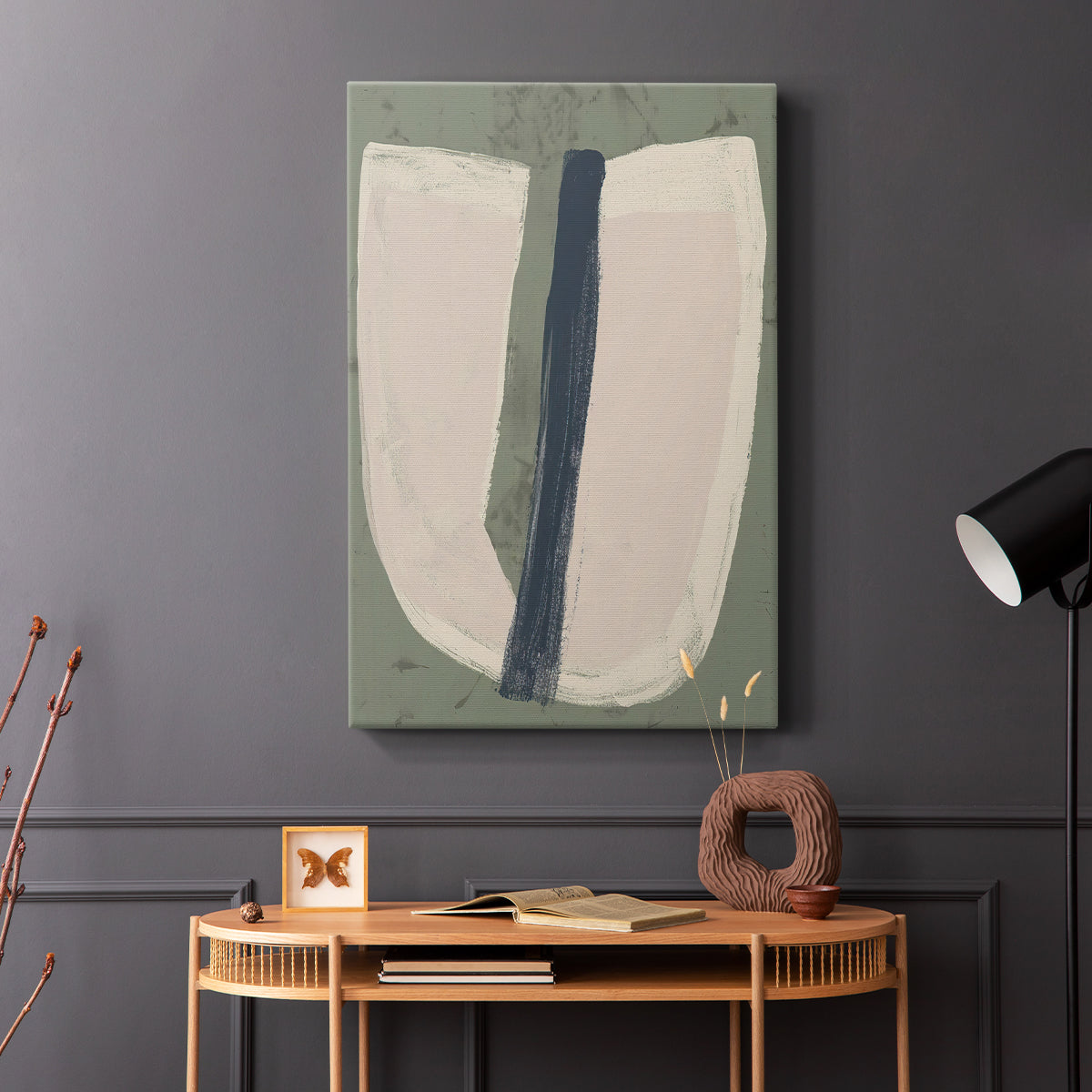 Paper Slice III - Canvas Art Print