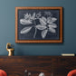 Foliage on Navy IV Premium Framed Canvas- Ready to Hang