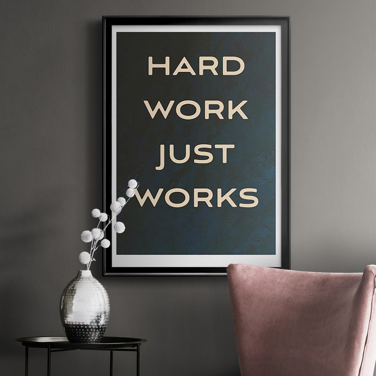 Bro-Inspo I - Modern Framed Canvas Print