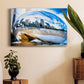 Chicago City Reflection in Cloud Gate - Canvas Art Print