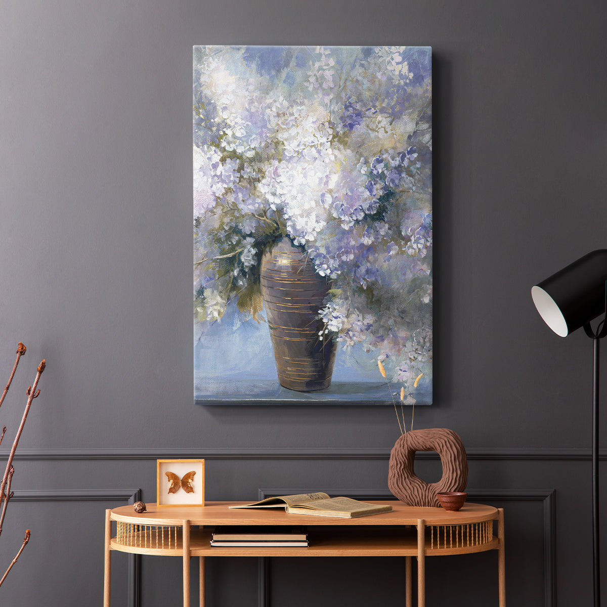 Lavender Explosion Revisited - Canvas Art Print