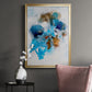 Misty Blue I - Modern Framed Canvas Print