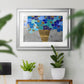 Blue Love - Modern Framed Art Print