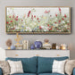 Sweet Spring Meadow - Floater Framed Canvas Print
