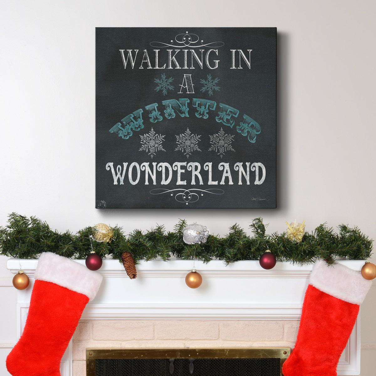 Wonderland Type-Premium Gallery Wrapped Canvas - Ready to Hang