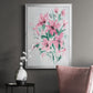 Posy Blooms III - Modern Framed Canvas Print