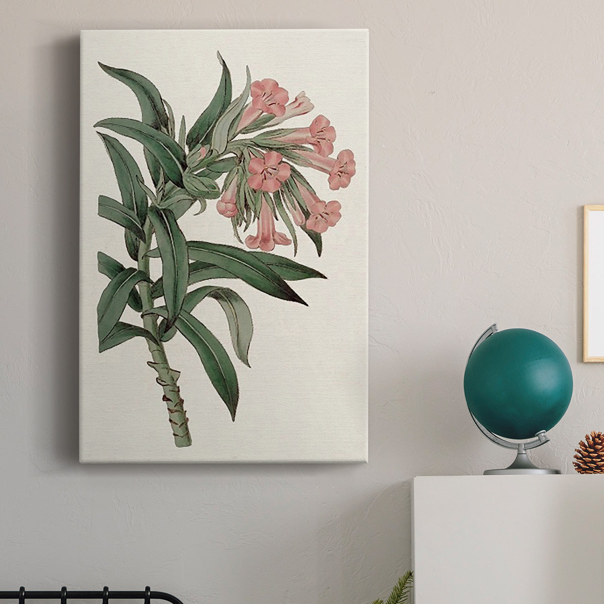 Pink Floral Mix VI - Canvas Art Print