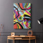 Bold Shape Shift II - Canvas Art Print