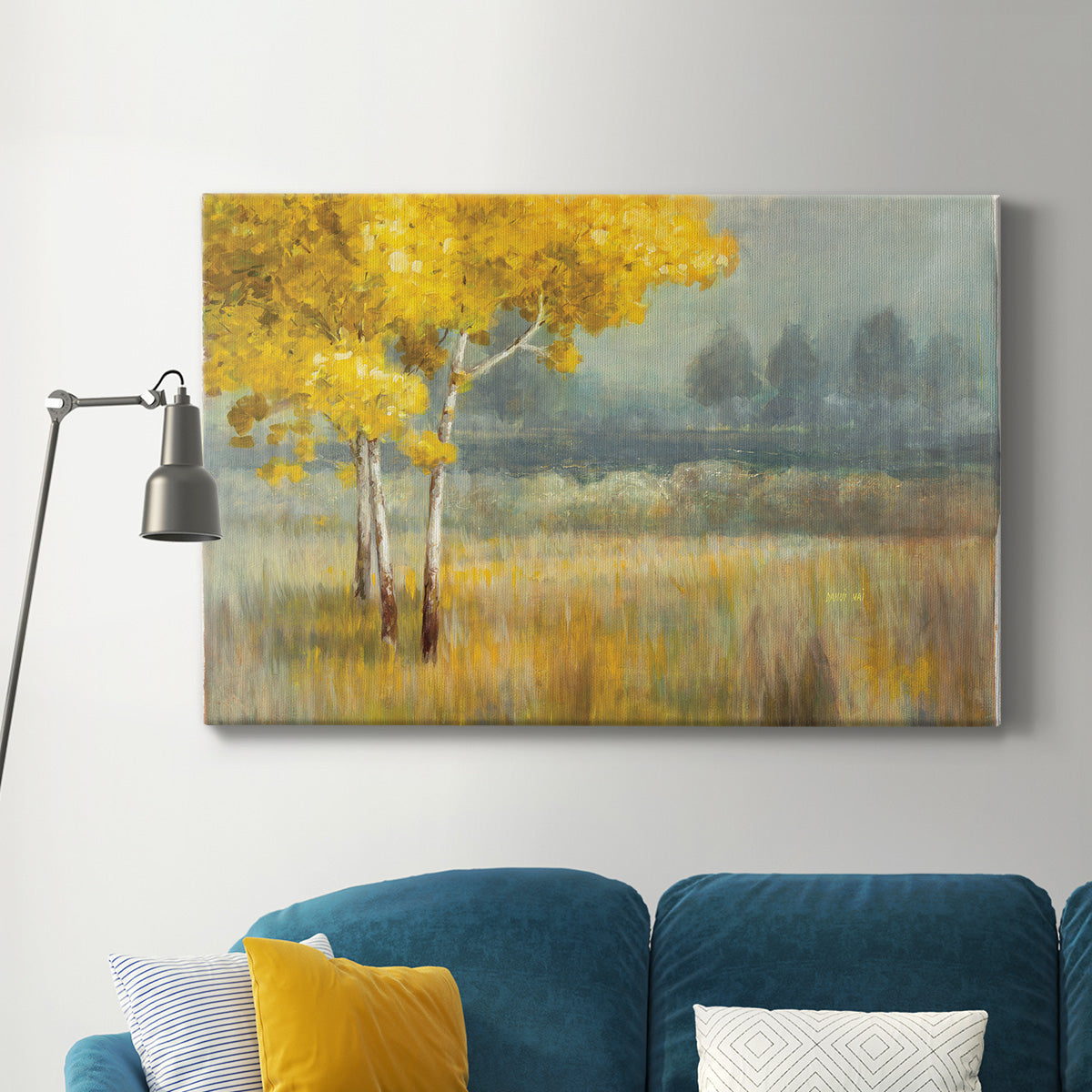 Yellow Landscape - Canvas Art Print