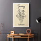 Birth Month I - Canvas Art Print
