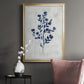 Wild Indigo II - Modern Framed Canvas Print