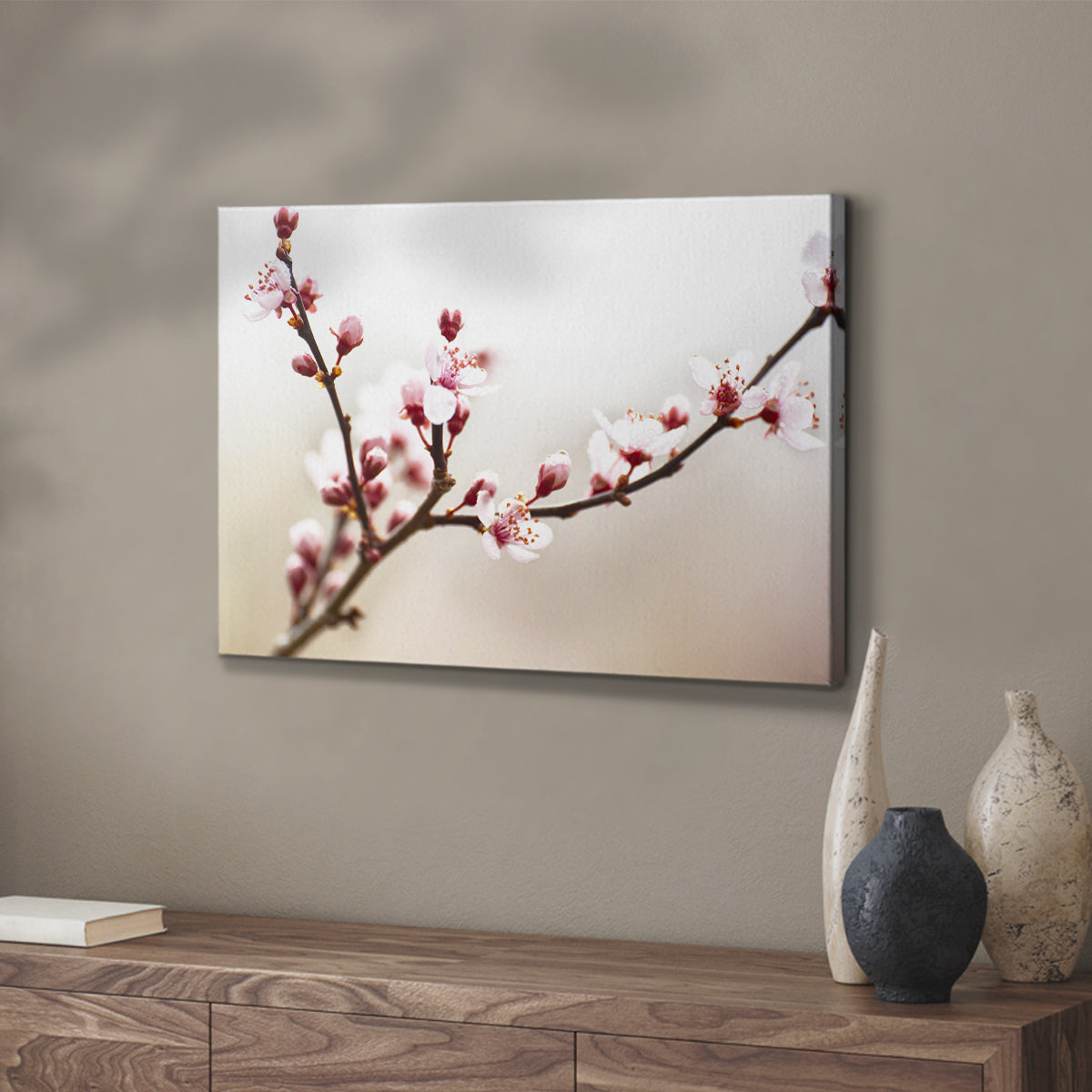 Cherry Blossom Study I - Canvas Art Print