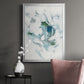 Ice Cavern III - Modern Framed Canvas Print