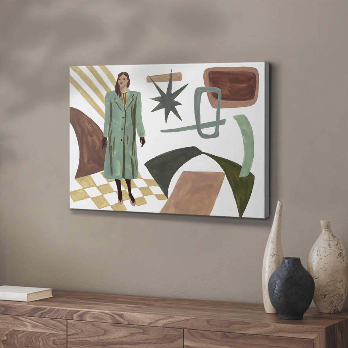 Vintage Vibes II - Canvas Art Print