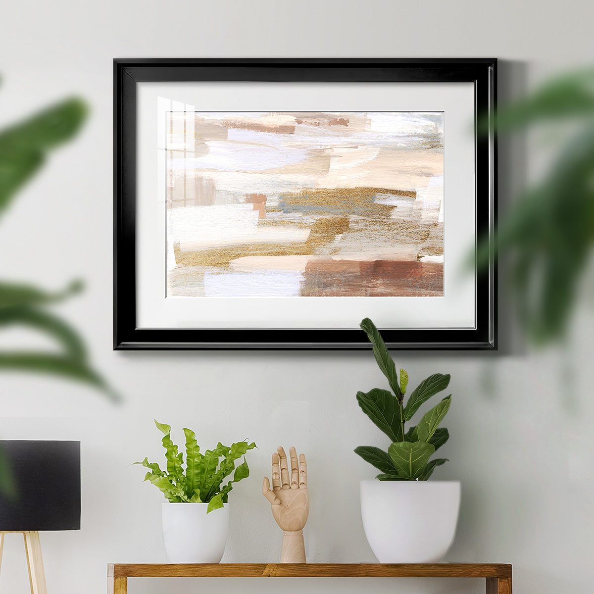 Gold Quartz II Premium Framed Print - Ready to Hang