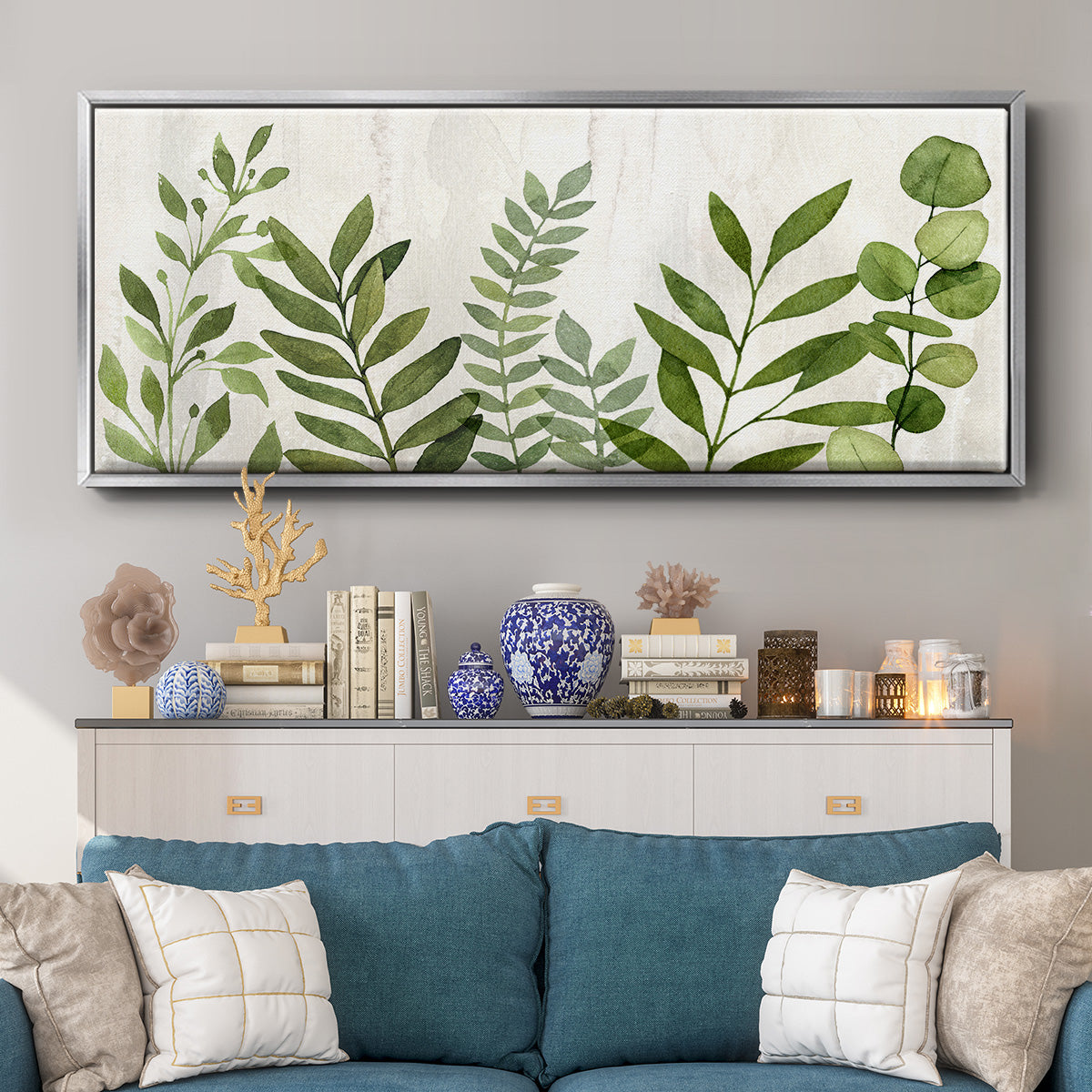 Summer's Glory - Floater Framed Canvas Print