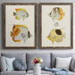 Yellow & Grey Fish I - Premium Framed Canvas 2 Piece Set - Ready to Hang