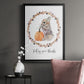 Harvest Home Bunny - Modern Framed Canvas Print