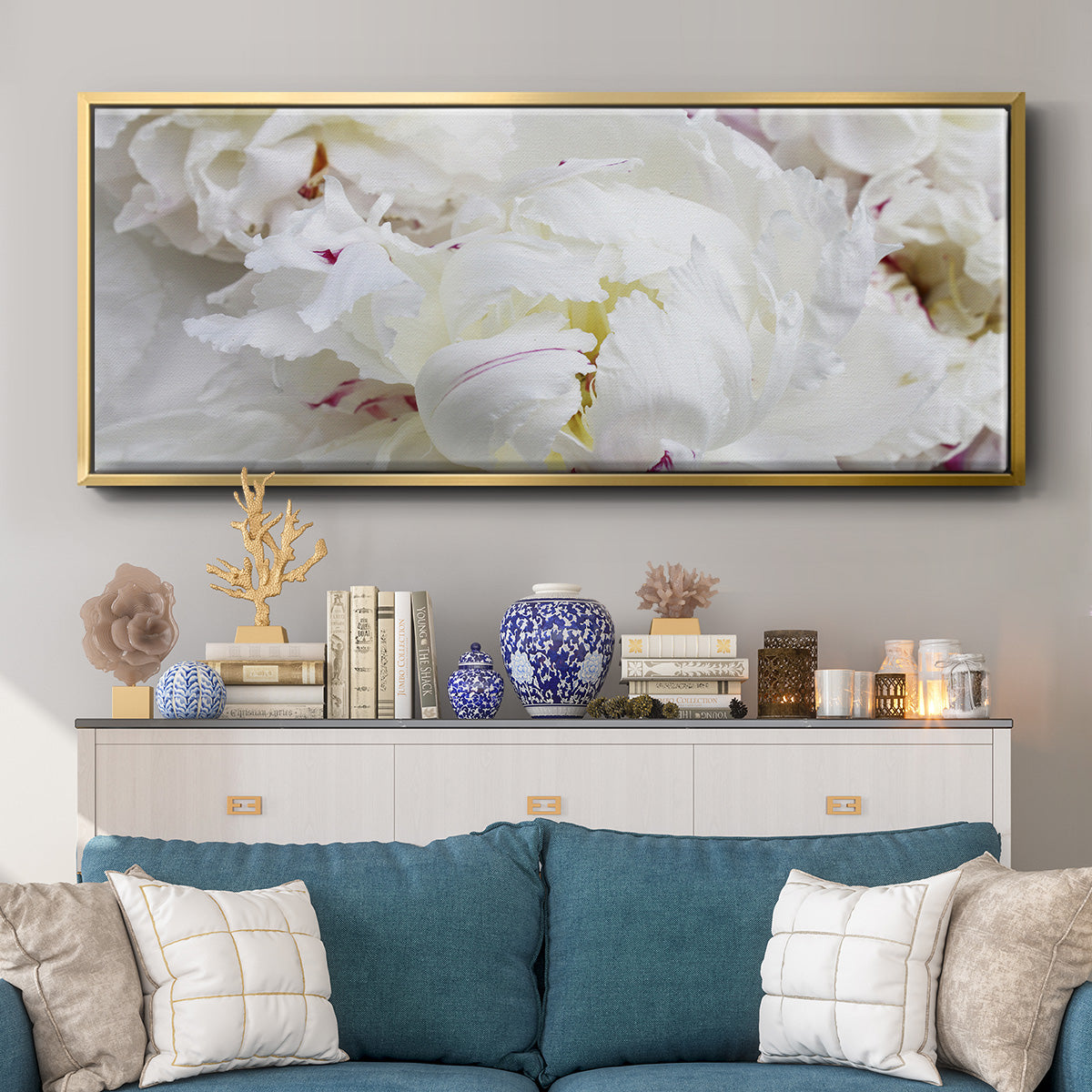 Breathless VI - Floater Framed Canvas Print
