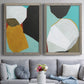 Graphica I - Premium Framed Canvas 2 Piece Set - Ready to Hang