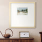 Wintery Horizon III Premium Framed Print Double Matboard