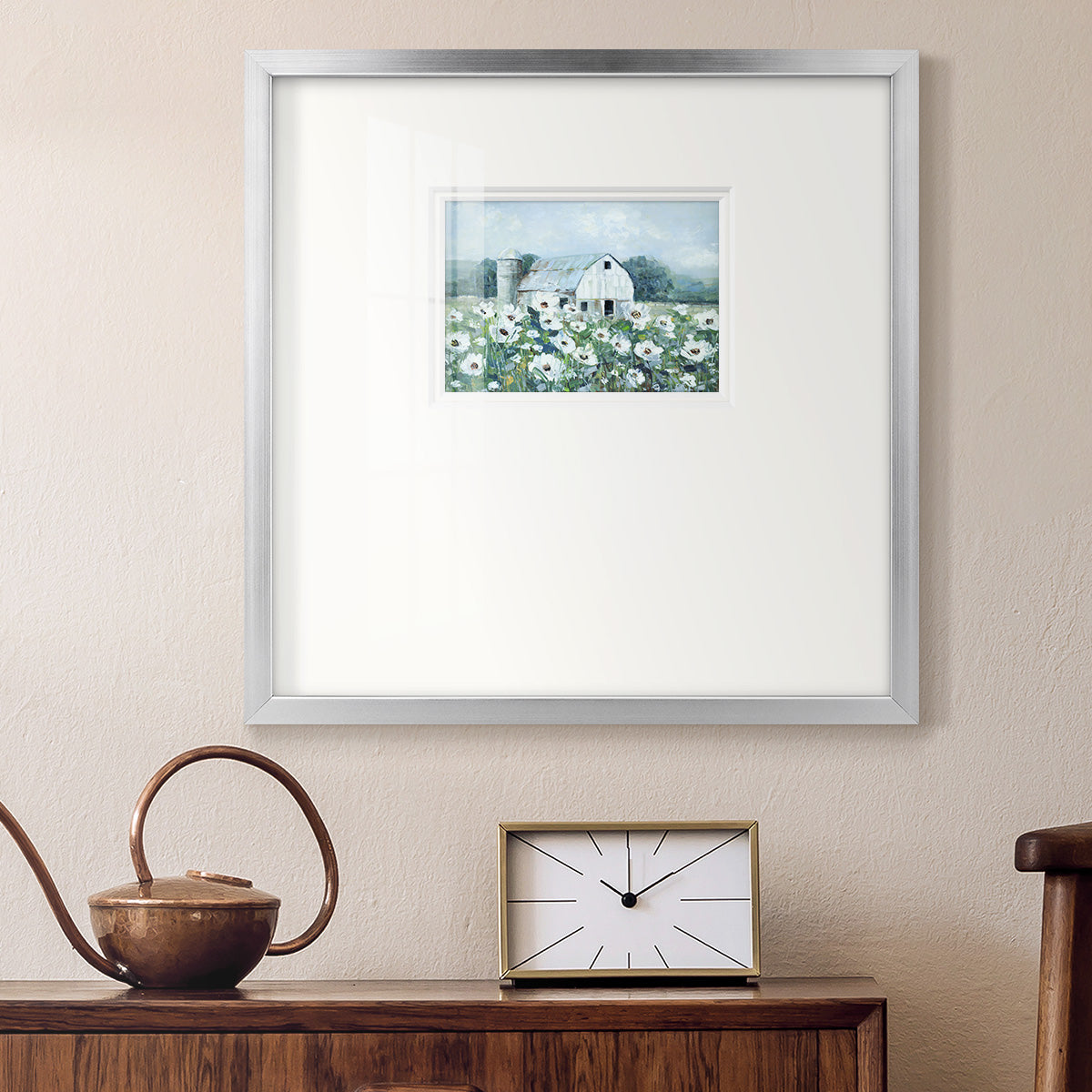 Dream Fields Premium Framed Print Double Matboard